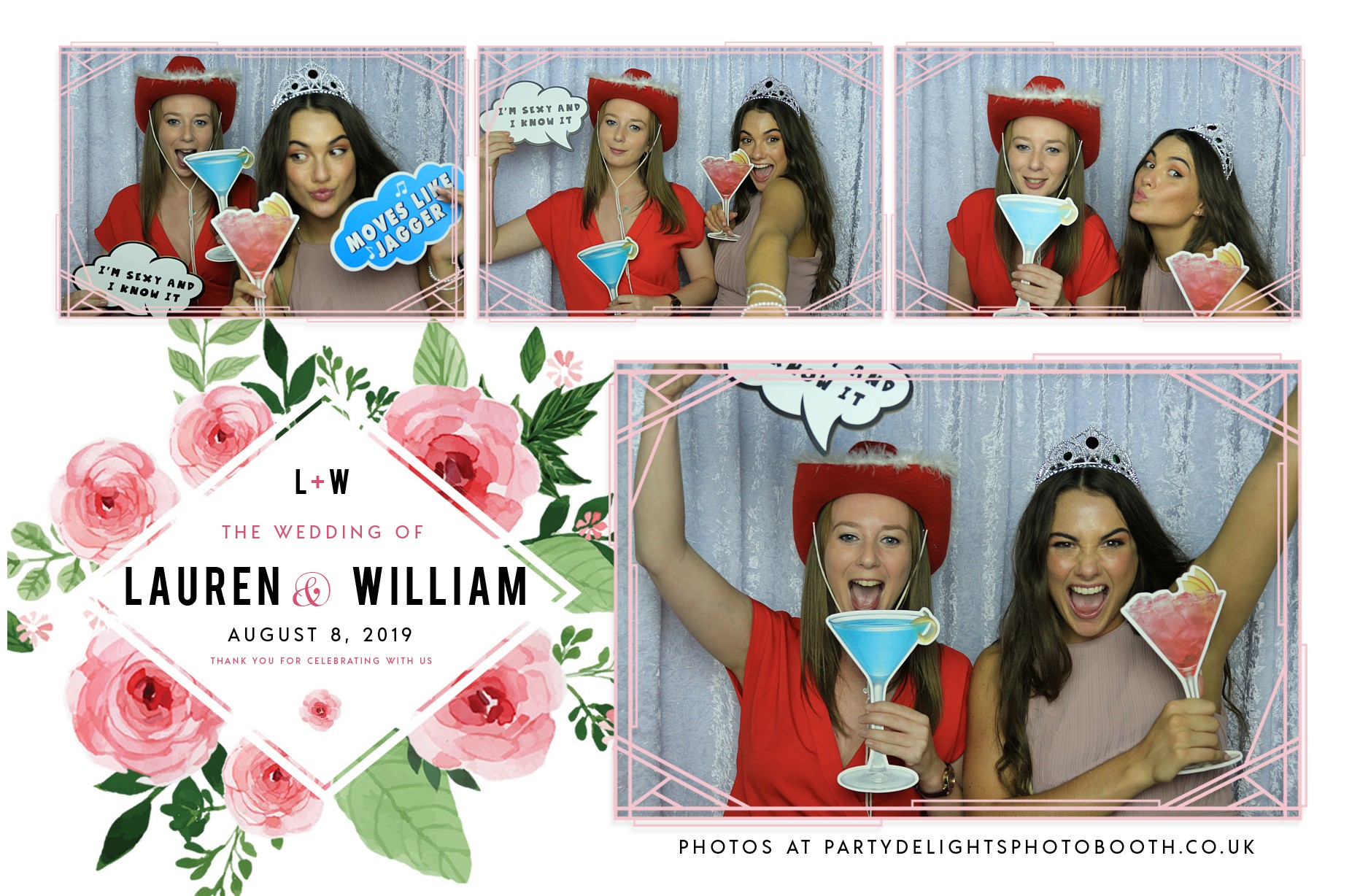 Lauren and Will’s Wedding - Prints | View more photos from the event at gallery.partydelightsphotobooth.co.uk/u/PartyDelightsPhotoBooth/Lauren-and-Will’s-Wedding-Prints